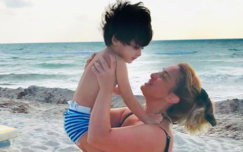 El tierno posteo de María Julia Oliván sobre su hijo: "Por primera vez me dijo te amo"