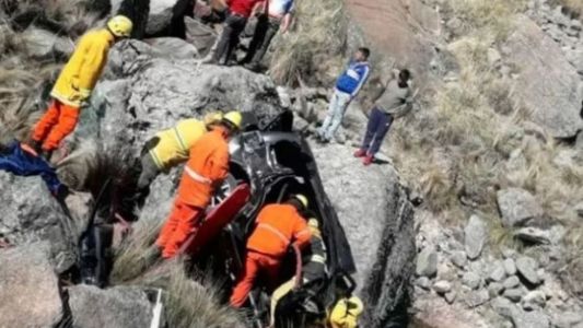 Una mamá y sus hijos pequeños desbarrancaron: uno de los nenes escaló casi 100 metros para pedir ayuda