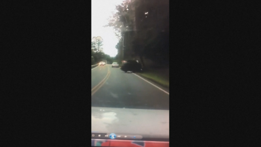 Un choque para concientizar por el celular al volante