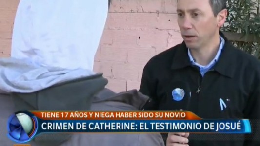 Habló el adolescente sospechoso por el crimen de Catherine: "Nunca tuvimos contacto"