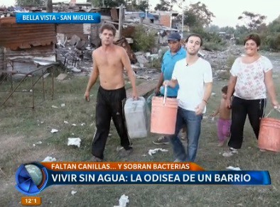 Sin agua: la odisea de un barrio en el que faltan canillas y sobran bacterias