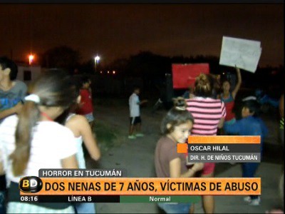 Dos nenas de 7 años internadas en Tucumán después de ser abusadas