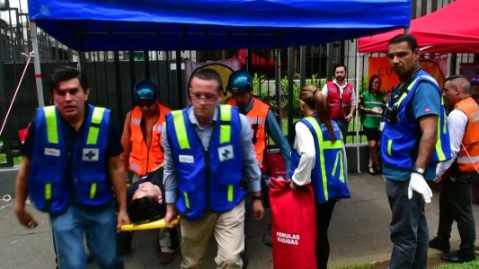 Simulacro nacional para responder a terremotos