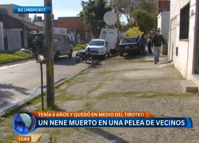Una pelea entre vecinos terminó con un niño muerto