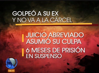 Golpeó a su ex y no va preso: ¿por qué?