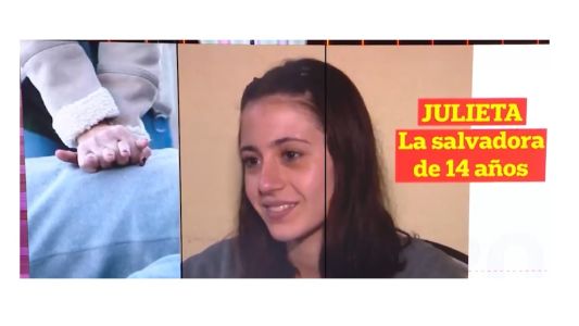 Tiene 14 años y salvó la vida de un joven con maniobras de RCP que aprendió en la escuela