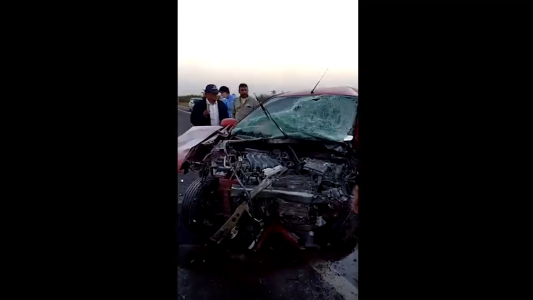 Trágico choque de docentes que volvían de una capacitación