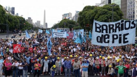 Organizaciones sociales protestan en gran parte del país
