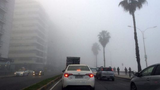 El humo del incendio en el Amazonas llegó a Montevideo