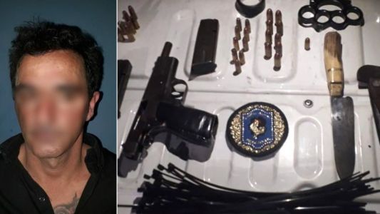 Cayó “Cotorra Loca”: estaba prófugo desde 2005 tras escaparse de una cárcel uruguaya
