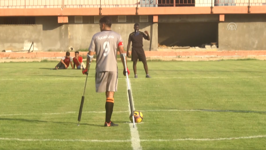 Gaza: comenzó el campeonato de fútbol para amputados