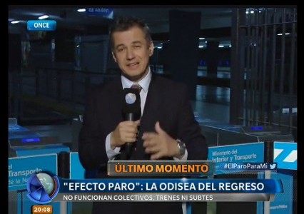 Martes de paro: la odisea del regreso a casa