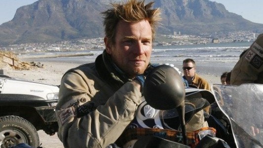 El actor Ewan McGregor está en la Argentina para viajar en moto desde Ushuaia a Ecuador