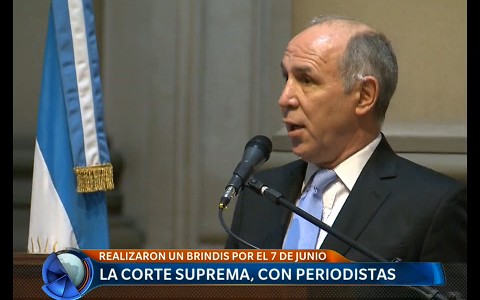 Lorenzetti defendió la independencia judicial