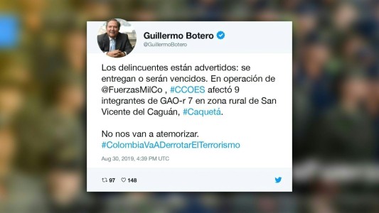 Nueve muertos en operación contra disidentes de FARC en Colombia