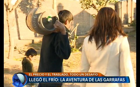 LLegó el frío: la aventura de las garrafas