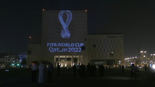 Este es el logotipo del Mundial 2022 de Catar