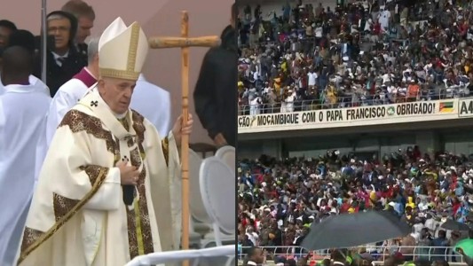 El papa Francisco contra la "venganza" en su visita a Mozanbique