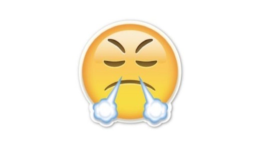 Qué significa el emoji del Whatsapp que tira humo por la nariz