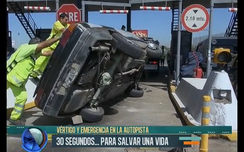 Emergencia en la autopista: 30 segundos para salvar vidas