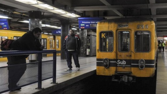 Levantaron el corte en la línea C de subtes