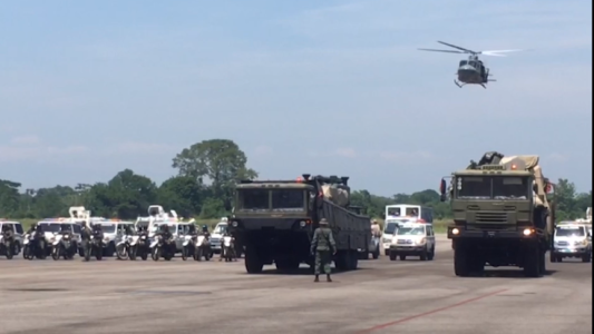 Venezuela realizó ejercicios militares en la frontera con Colombia