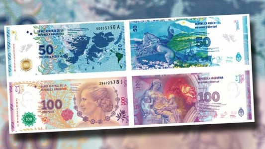 Premio internacional para los billetes de Evita y Malvinas