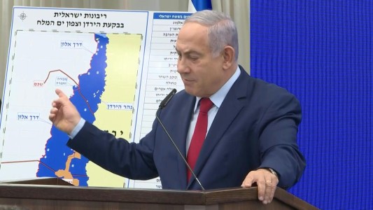 Críticas a Netanyahu tras anunciar su intención de anexar parte de Cisjordania