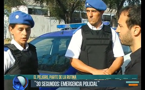 30 segundos: emergencia policial