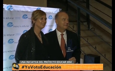 Proyecto Educar2050 presentó la campaña #YoVotoEducación