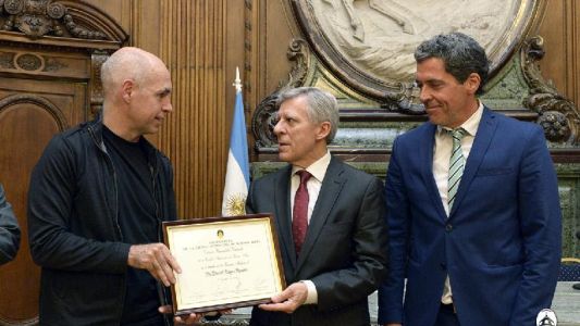 Daniel López Rosetti, distinguido como personalidad destacada de las Ciencias Médicas