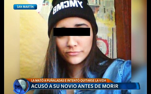 Acusó a su novio antes de morir