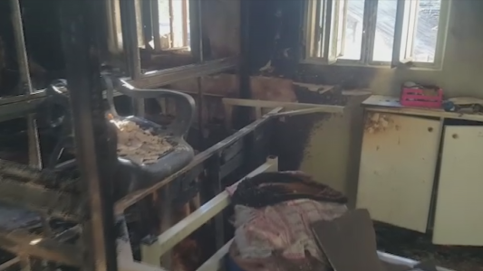 Voraz incendio en pabellón psiquiátrico