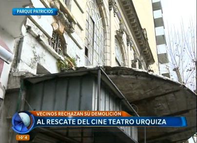 Al rescate del cine teatro Urquiza