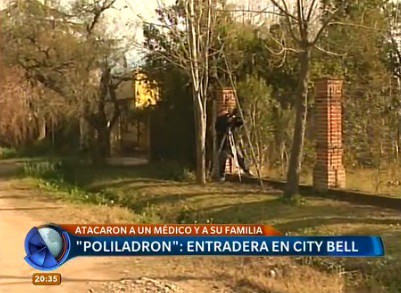 Poliladron: entradera violenta a un médico y su familia en City Bell