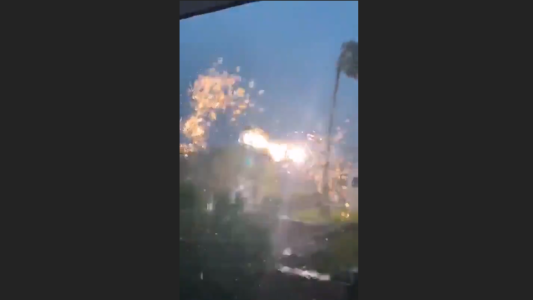 La furia del huracán Humberto