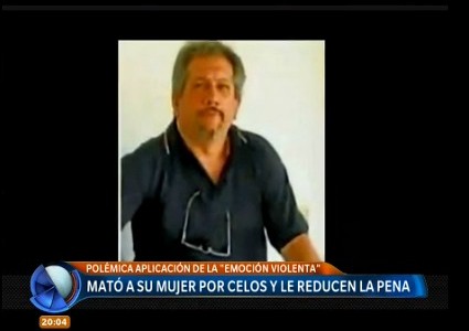 Le atenuaron la pena porque mató a su esposa afectado psicológicamente por los celos