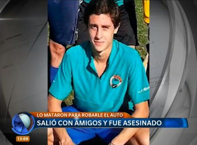 Salió con amigos y fue asesinado