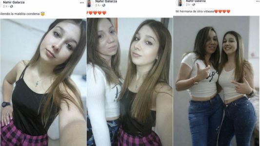 Sancionaron a Nahir Galarza tras publicar fotos en su Facebook