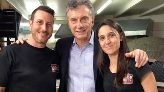 Cerró una pizzería que Mauricio Macri visitó hace un año