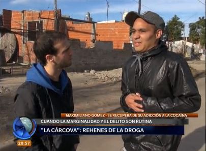 "La Cárcova": rehenes de la droga
