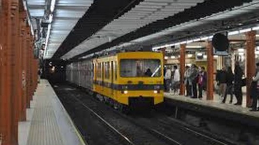 La línea A de subte se encuentra interrumpida