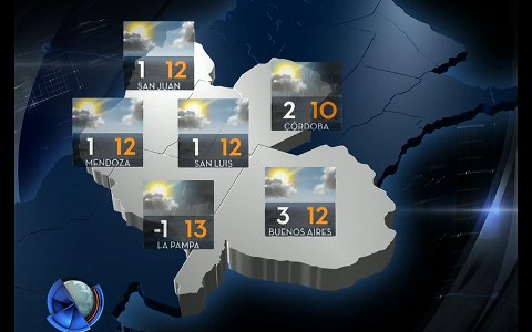 Martes frío con una máxima de 13 grados