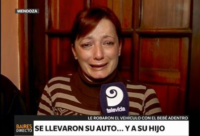 Robaron un auto con un nene de 2 años adentro