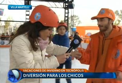 Telefe Noticias en Tecnópolis