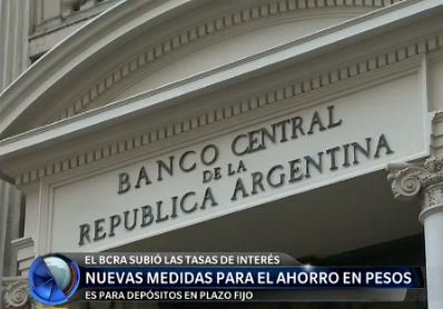 Nuevas medidas del Banco Central para favorecer el ahorro