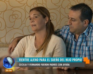 Vientre ajeno para el sueño del hijo propio