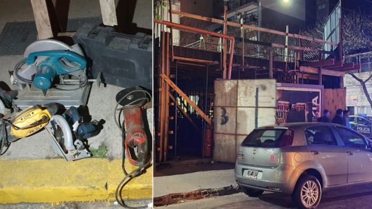 Cayeron "los albañiles": robaban en obras en construcción