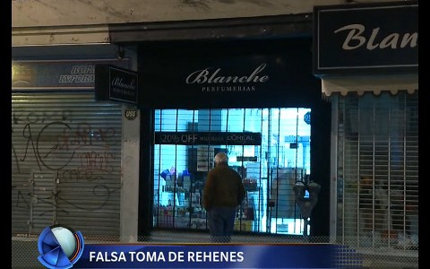 Un comerciante denunció una toma de rehenes que resultó falsa