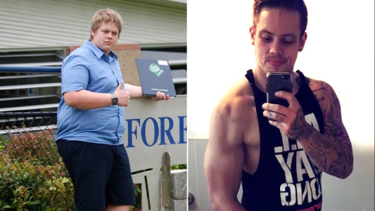 Un joven bajó 60 kilos y la chica que lo rechazó ahora lo invita a salir